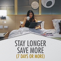 STAY LONGER SAVE MORE (7 DAYS OR MORE)